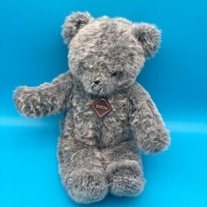 Vintage Eaton's Department Store Grey Frosted Teddy Bear Plush - Tags Attached